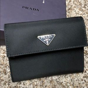 Prada wallet!